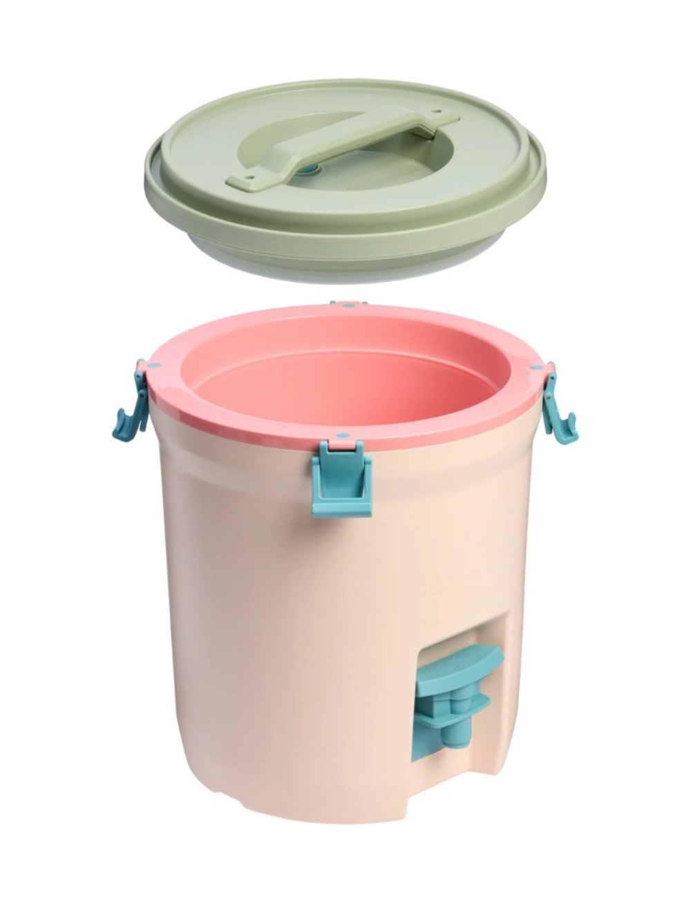 NEW STANLEY ADVENTURE FAST FLOW WATER JUG 2G PASTEL PINK BLUE GREEN NEW WITH TAG - Picture 7 of 16